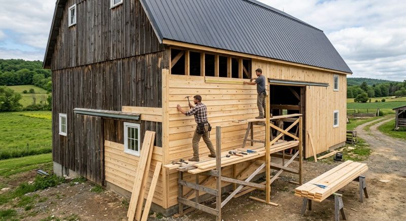 Barn Siding Installation in Centereach, NY