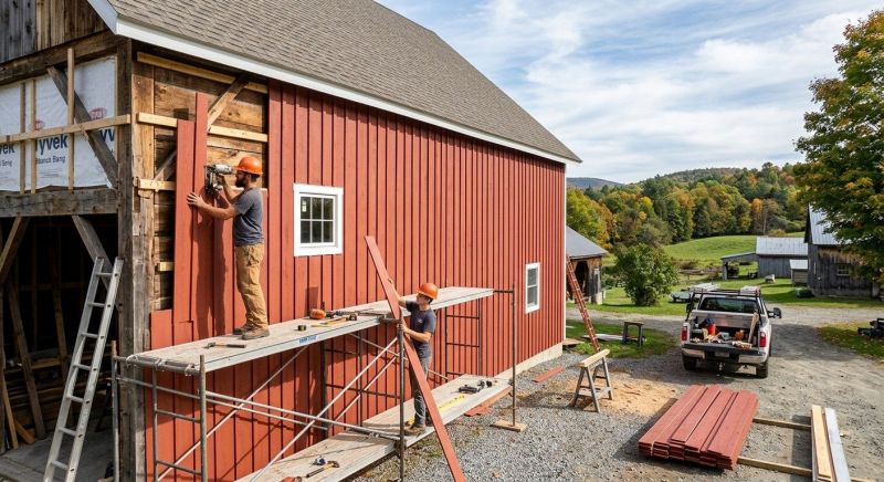 Barn Siding Installation in Bridgeport, CT