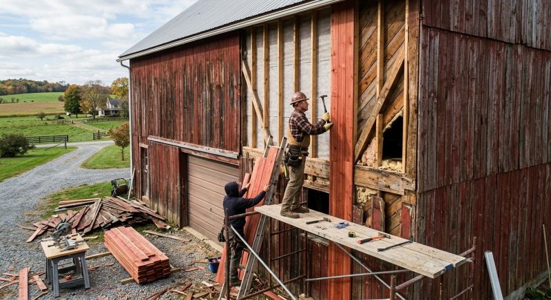 Barn Siding Replacement in Ansonia, CT