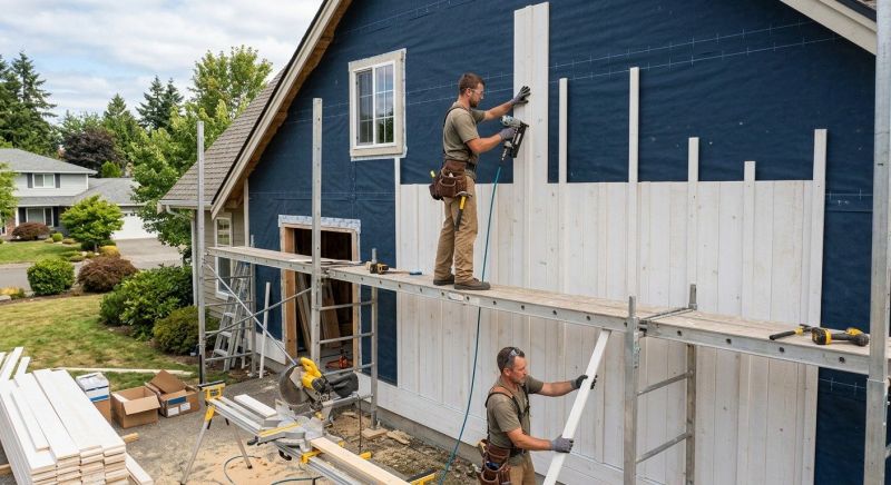 Batten Siding Installation in Pound Ridge, NY