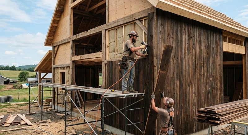 Batten Siding Installation in Wilton, CT