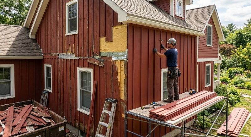 Batten Siding Repair in Brookfield, CT