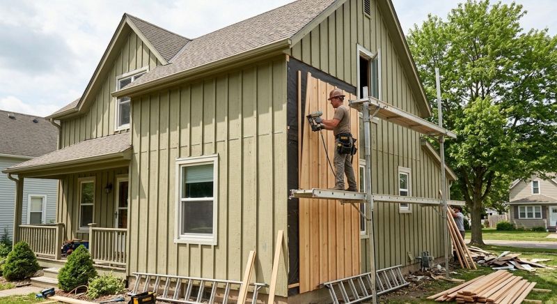 Batten Siding Repair in Hamden, CT