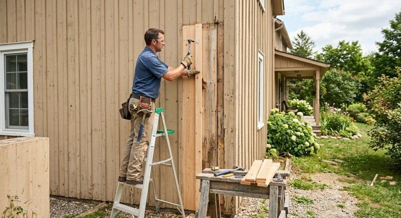 Batten Siding Repair in Orange, CT