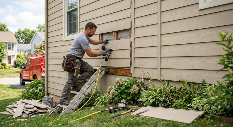 Board Siding Repair in North Haven, CT
