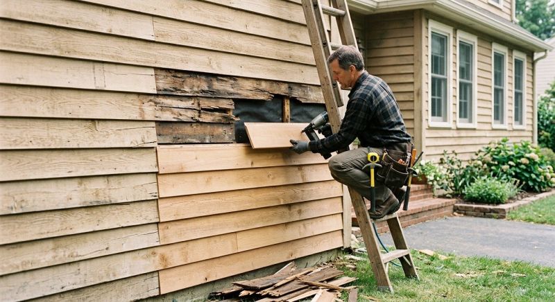 Board Siding Repair in Shoreham, NY