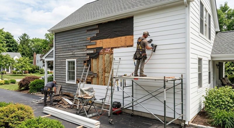 Board Siding Replacement in Bridgeport, CT