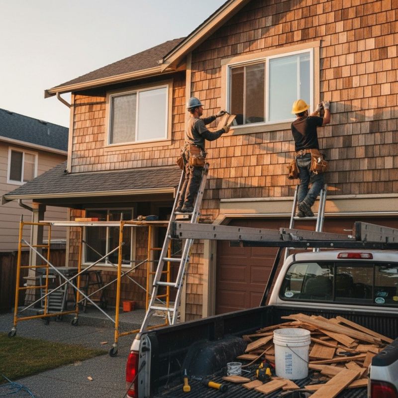 Cedar Shake Siding Repair in Centereach, NY