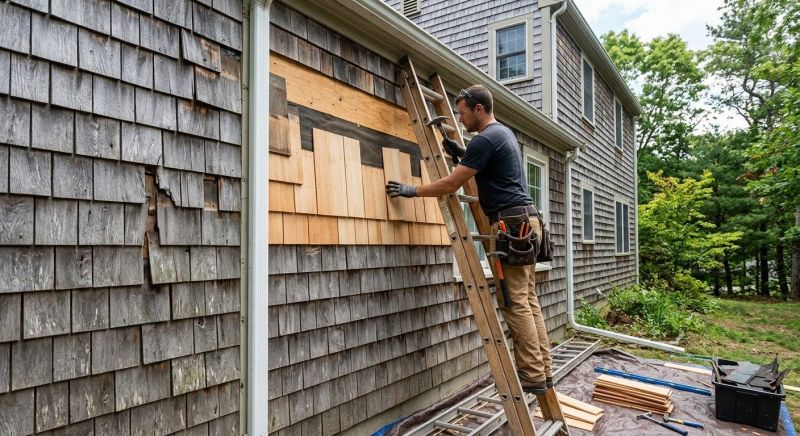 Cedar Shake Siding Repair in North Salem, NY