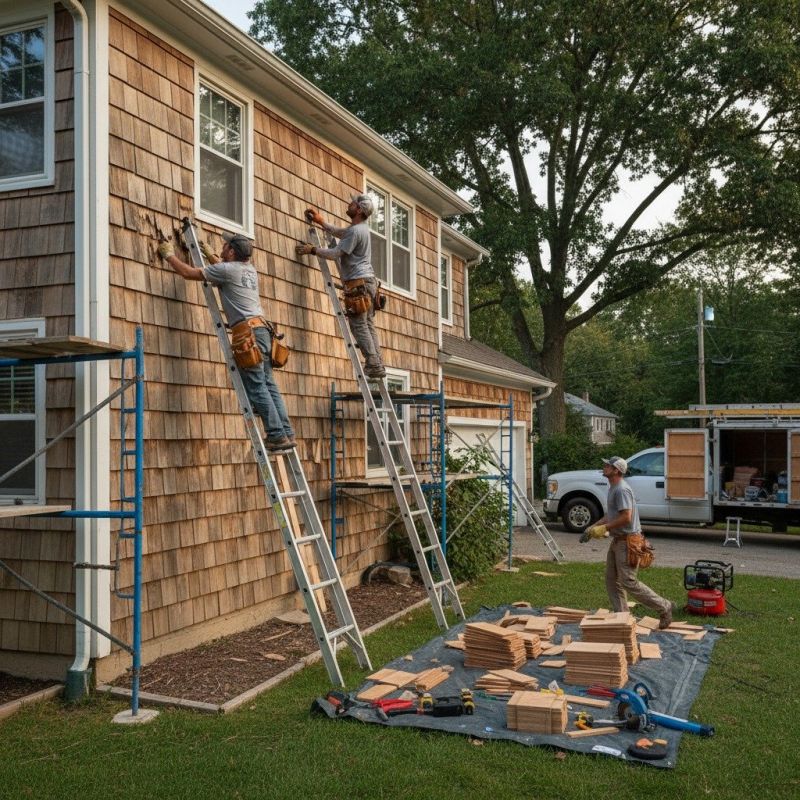 Cedar Shake Siding Repair in Waterbury, CT