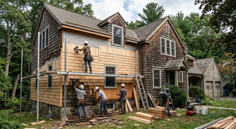 Cedar Shakes Replacement in Ansonia, CT