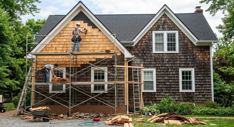Cedar Shakes Replacement in Danbury, CT