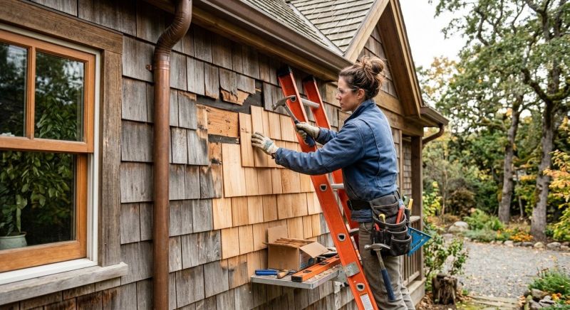 Cedar Shakes Replacement in Bridgeport, CT