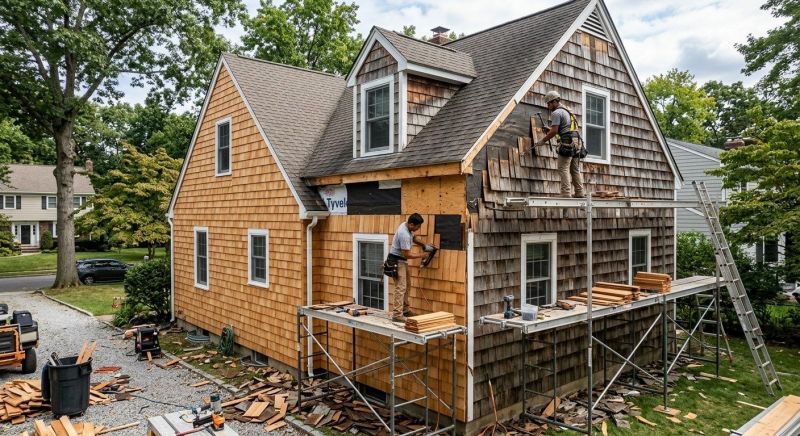 Cedar Shakes Replacement in Milford, CT