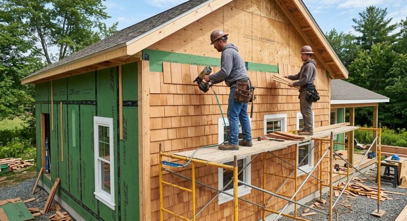 Cedar Siding Installation in Bridgeport, CT