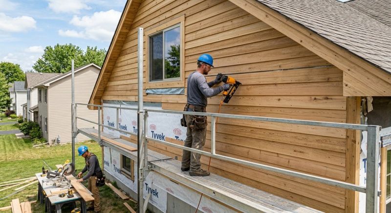 Cedar Siding Installation in North Haven, CT