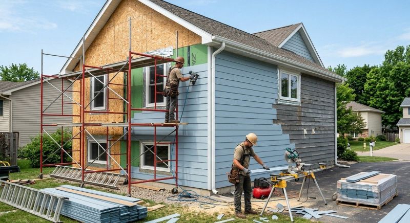 Cement Siding Replacement in Redding, CT
