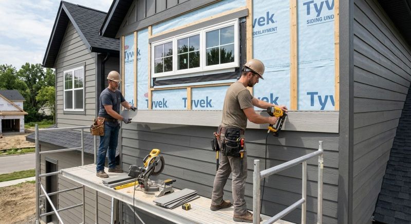 Composite Siding Installation in Milford, CT