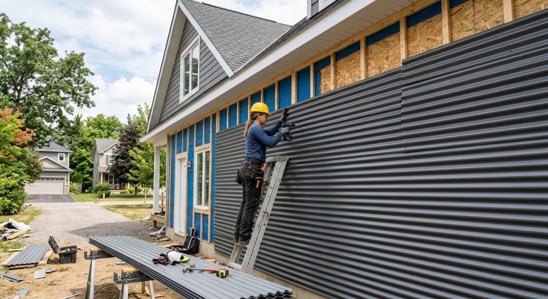 Corrugated Siding Installation in Bridgeport, CT