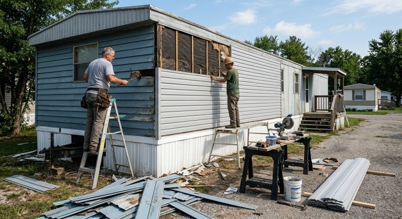 Damaged Siding Replacement in Bridgeport, CT