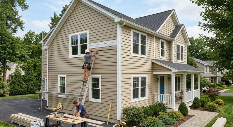 Dutch Lap Siding Installation in Bridgeport, CT