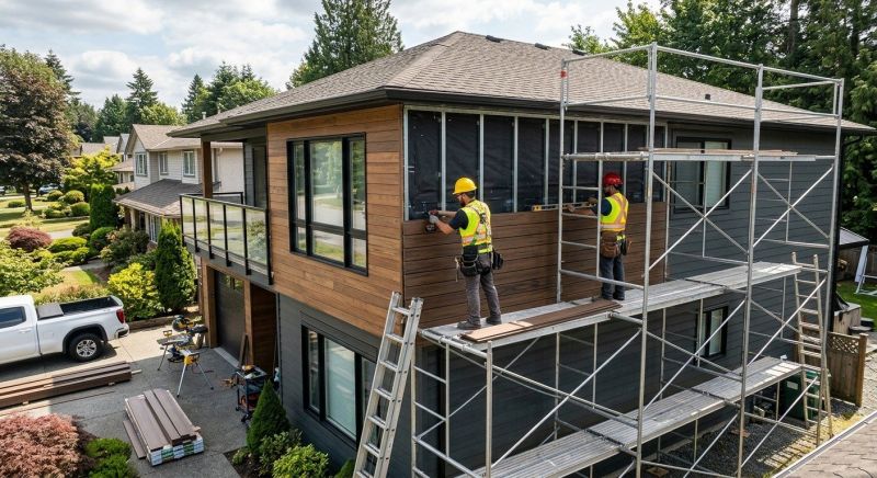 Facade Cladding Installation in Bridgeport, CT