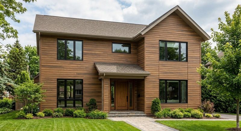 Faux Wood Siding Installation in Sound Beach, NY