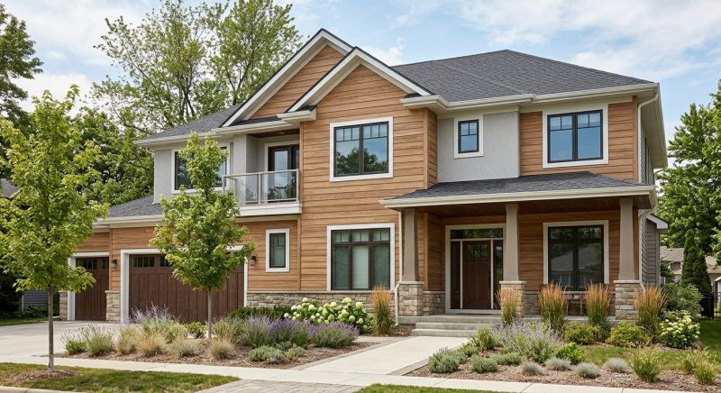 Faux Wood Siding Installation in Waterbury, CT