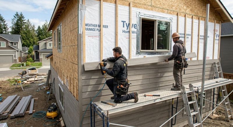 Fiber Siding Installation in Bethany, CT