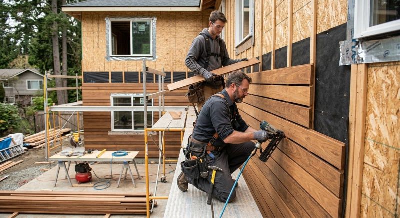 Hardwood Siding Installation in Bridgeport, CT