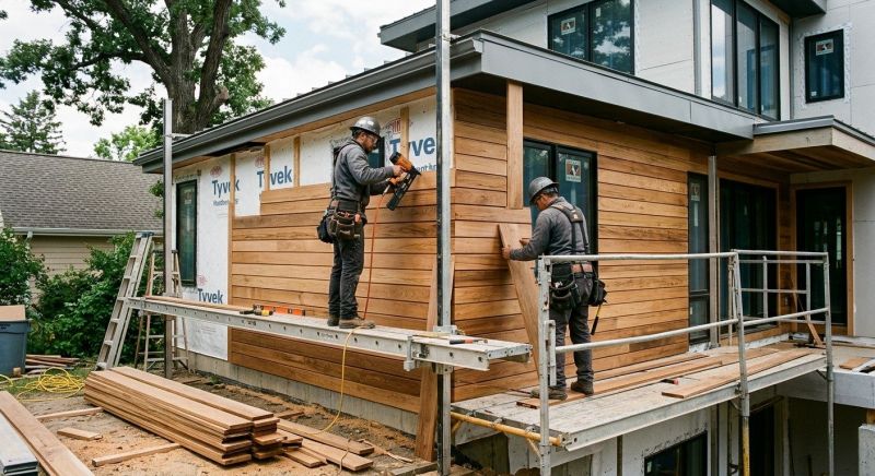 Hardwood Siding Installation in Bridgeport, CT