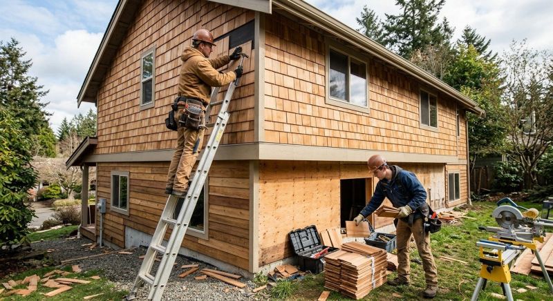 Hardwood Siding Installation in New Canaan, CT