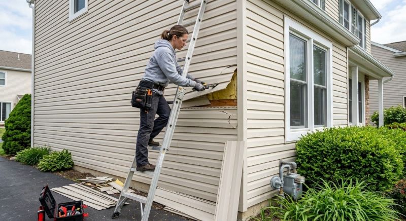 House Siding Repair in Bridgeport, CT