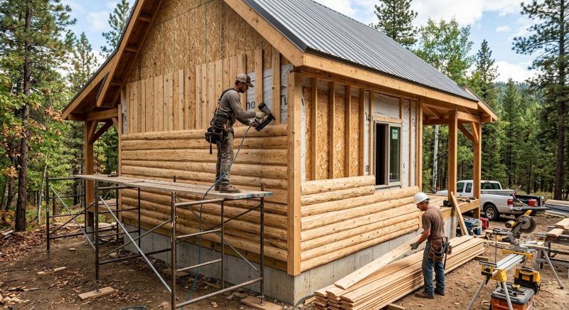 Log Home Siding Installation in Bridgeport, CT