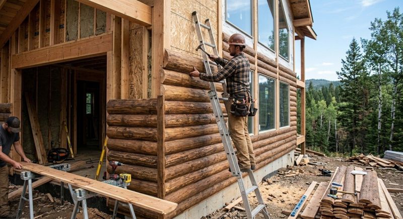 Log Siding Installation in Bridgewater, CT