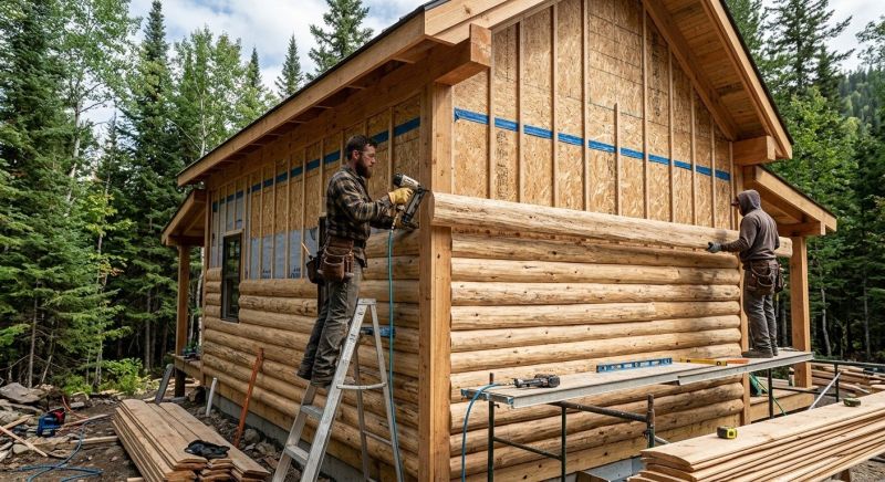 Log Siding Installation in Stony Brook, NY