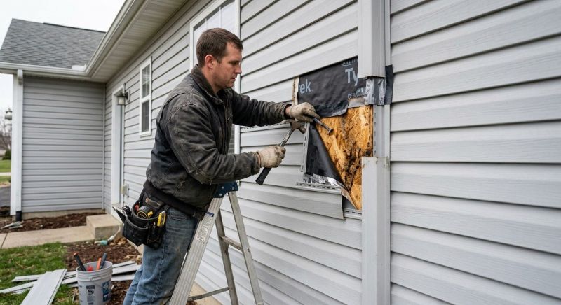 Loose Siding Repair in Bridgeport, CT