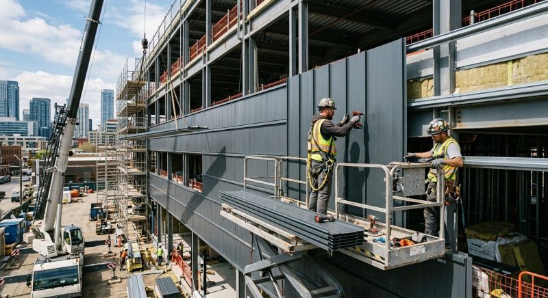 Metal Cladding Installation in Bridgeport, CT