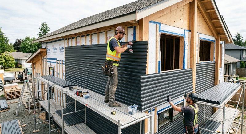 Metal Siding Installation in Sandy Hook, CT