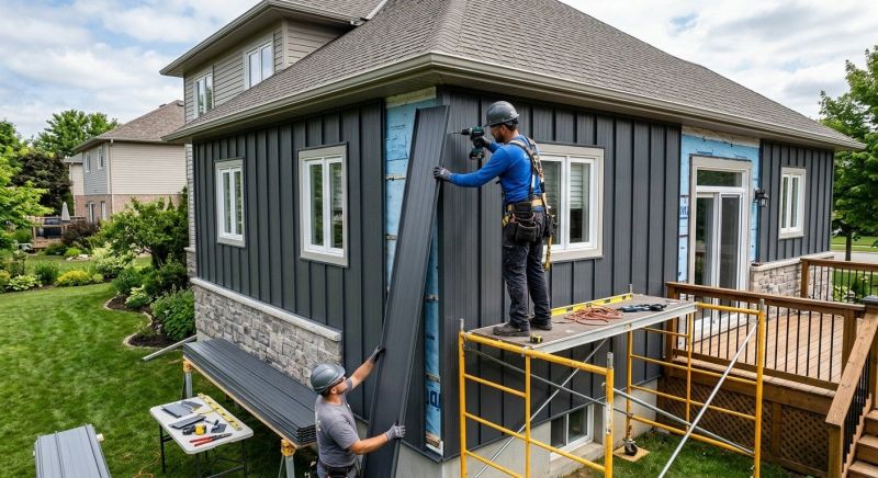 Metal Siding Installation in Shoreham, NY