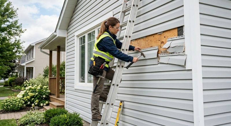 Residential Siding Repair in Bridgeport, CT