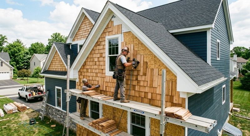 Shake Siding Installation in Port Jefferson Station, NY