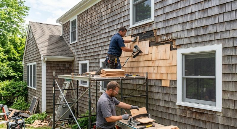 Shake Siding Repair in Stratford, CT