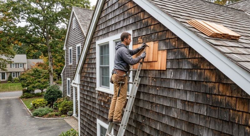 Shake Siding Repair in Stratford, CT