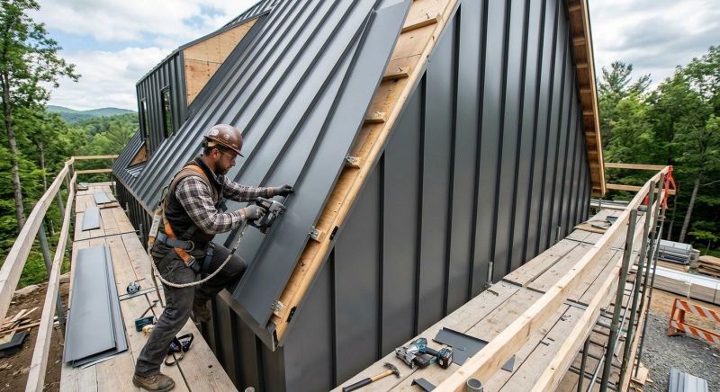 Sheet Metal Siding Replacement in Bridgeport, CT