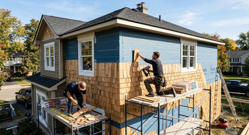 Shingle Siding Installation in Bridgeport, CT