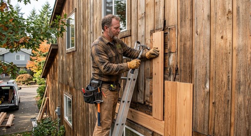 Shiplap Siding Repair in Northport, NY