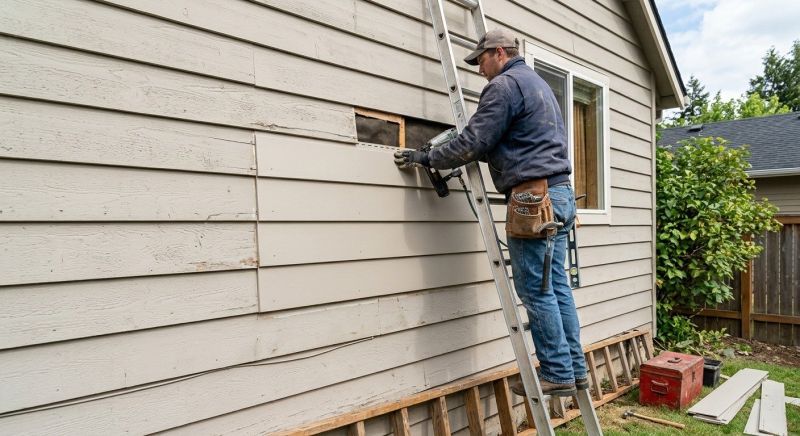 Shiplap Siding Repair in Woodbridge, CT