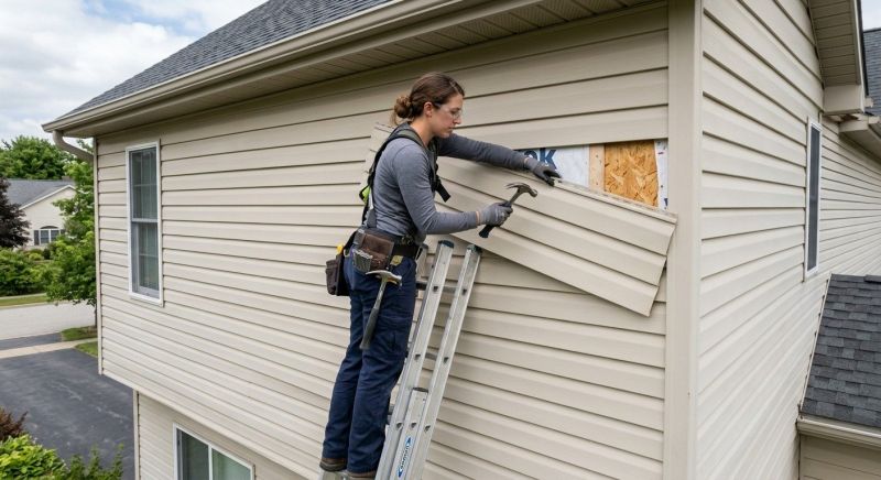 Siding Reattachment in Bridgeport, CT
