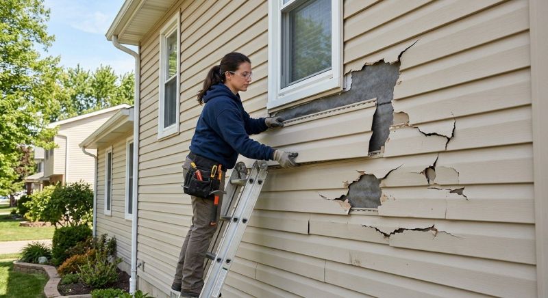 Siding Repair in Branford, CT